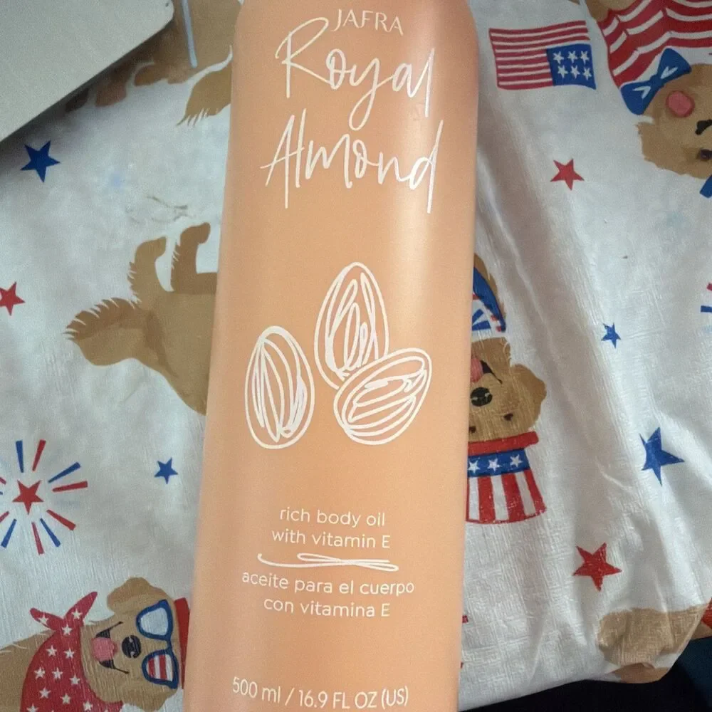 Royal Almond Body Oil 16.9 Oz By Jafra THE  Original Discontinued NEW SEALED